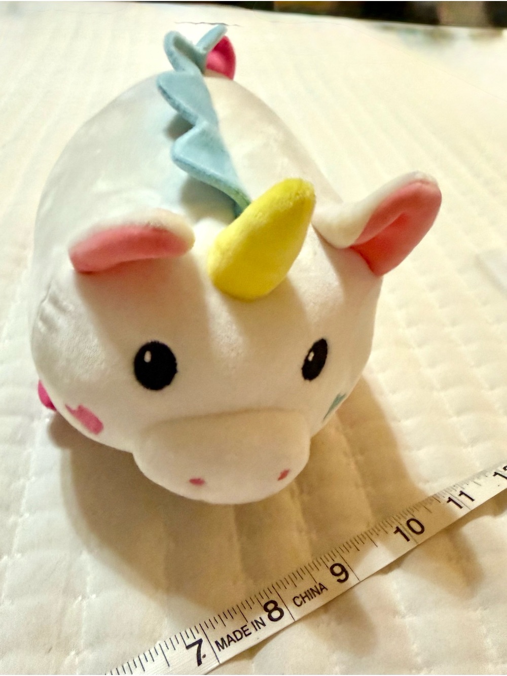 Toy Network Bubble Pal unicorn plush
